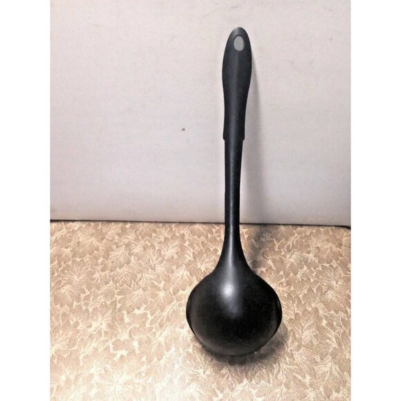 Debra's Kitchen Ladle HEAT RESISTANT 13" double spout Made in USA curved handle - Picture 9 of 9